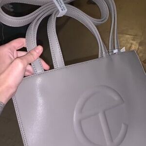 Gray medium Teflar bag